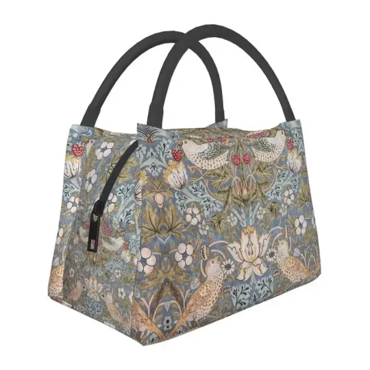 Discover Strawberry Thief Insulated Lunch Bag