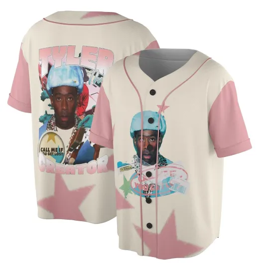 Discover Vintage Tyler, the Creator Baseball Jersey, Vintage Tyler, the Creator Jersey