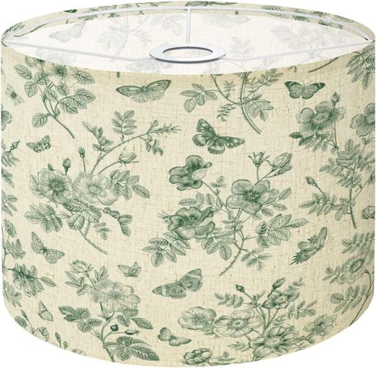 Discover Boho Lamp Shades, Vintage floral Seamless Wild Roses butterflies Lampshades
