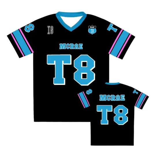 Discover Tate McRae V-Neck Jersey Men's and Women's T8 Shirt 3D TA424