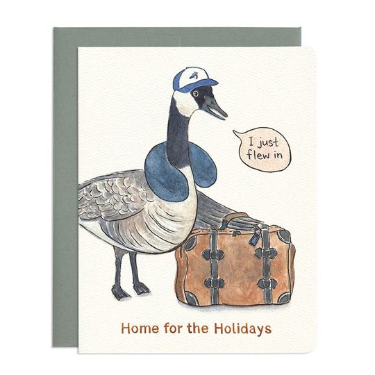 Discover Home for the Holidays Goose Card *SALE