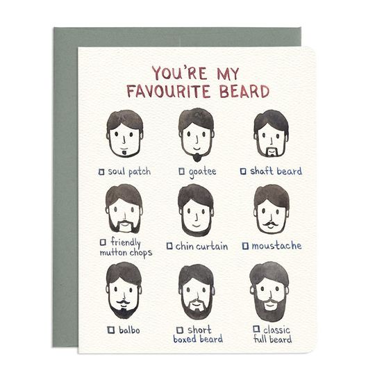 Discover Favourite Beard Card