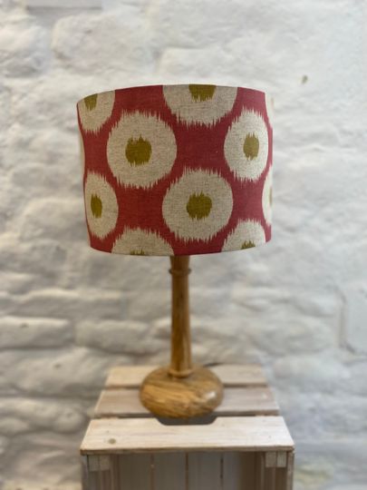 Discover Dark Pink Circles Lampshade, Lighting, Contemporary, Lamp Shade, Geometric