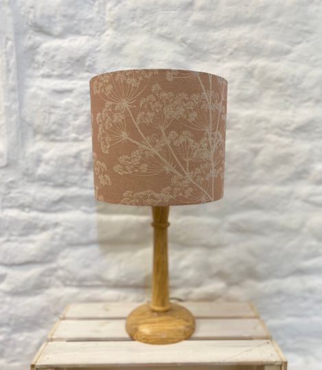 Discover Blush Pink Cow Parsley Lampshade, Lighting, Lamp Shade