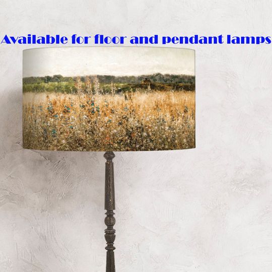 Discover lampshade  Meadow, forest, nature, freedom - perfect for your lamp and interior!