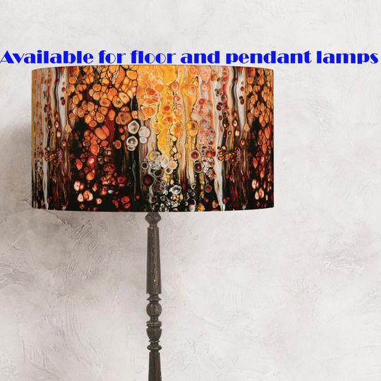 Discover Stylish  Brown-black lampshade for the lamp   - perfect for your lamp and interior!     Handmade lampshade  ! Shipping worldwide !