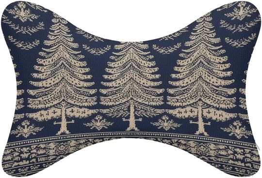 Discover Christmas Tree Pattern Neck Bone Pillows
