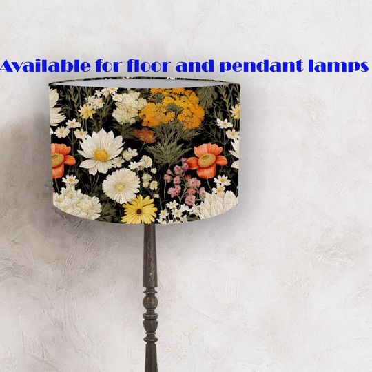 Discover Lampshade - flowers - perfect for your lamp and interior! lamps hade for the lamp ! Shipping worldwide