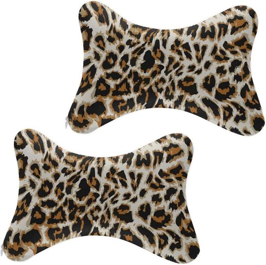 Discover Cheetah Leopard Neck Bone Pillows