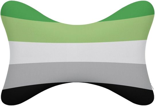 Discover Car Neck Support Pillow LGBT Pride Neck Bone Pillows