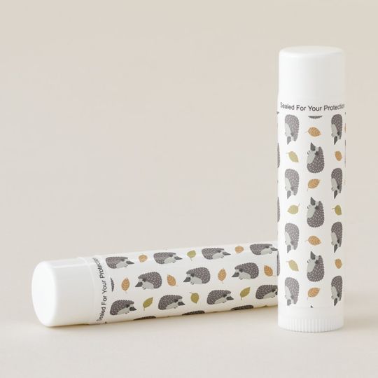 Discover Hedgehog Pattern lip balm