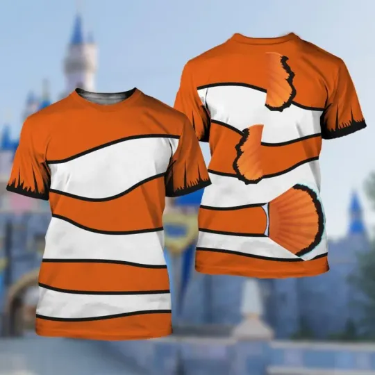 Discover Summer Cute Cartoon Children's 3D Printed T-shirts Men's And Women's Fashion Round Neck T shirt Street Casual Role Playing Tops