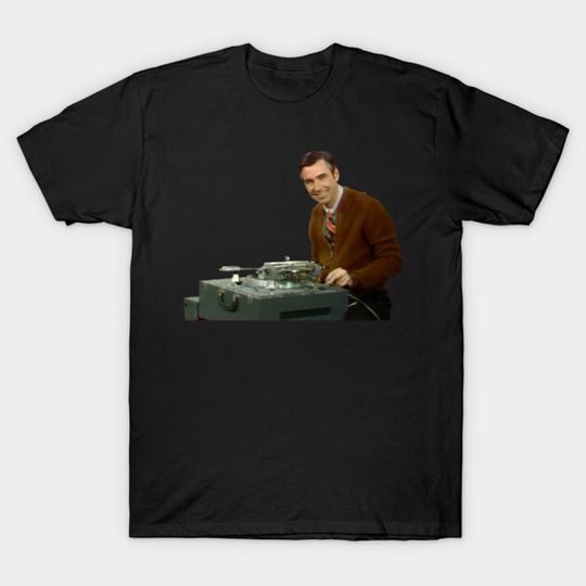 Discover Mr. Rogers - Dj Turntables 90S - Vintage - T-Shirt