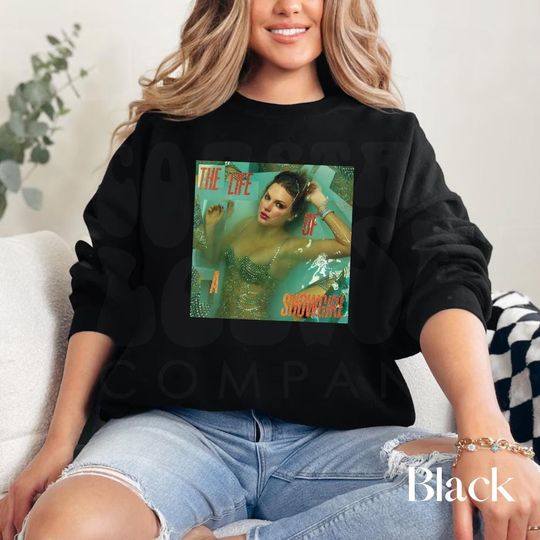 Discover Vintage The Life Of A Showgirl Sweatshirt, New Album 2025 Shirt, Showgirl Merch, Showgirl, TS 12 Shirt, Life of Showgirl Crewneck