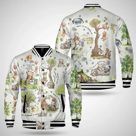 Discover Vintage Pooh Bear And Friends winniee the poohh Besties Forever Jacket