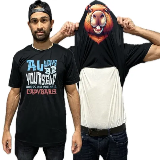 Discover Always Be Yourself Unless You Can Be A Capybara Flip Shirt - Funny Capybara Gift