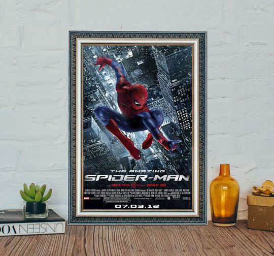 Discover The Amazing Spider-Man Movie Poster,  Spider-Man Movie Poster, Andrew Garfield Canvas Cloth Poster