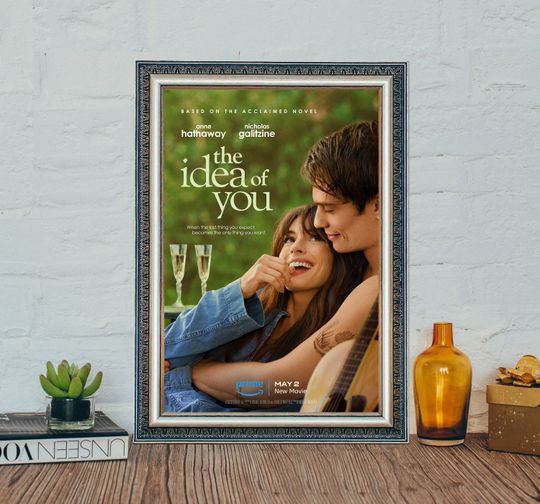 Discover The Idea of You Movie Poster, The Idea of You (2024) Classic Vintage Movie Poster, Anne Hathaway Canvas Cloth Movie Poster