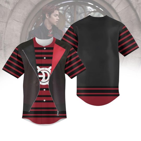 Discover Disneyyy Victor Baseball Jersey, Zombies 4 Cosplay Costume, Disneyyy Zombies 4 Movie Shirt, Zombies Victor Cosplay Costume, Halloween Gifts