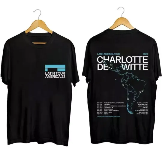 Discover Charlotte de Witte Tour 2023 T-Shirt, Charlotte de Witte Shirt, Fan Gift