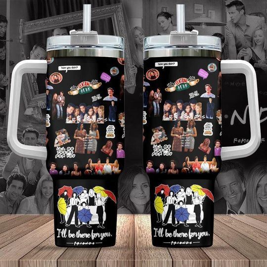 Discover Friends TV Series 40oz Tumbler, Chandler Bing Stainless Tumbler, Friends Chandler Tumbler