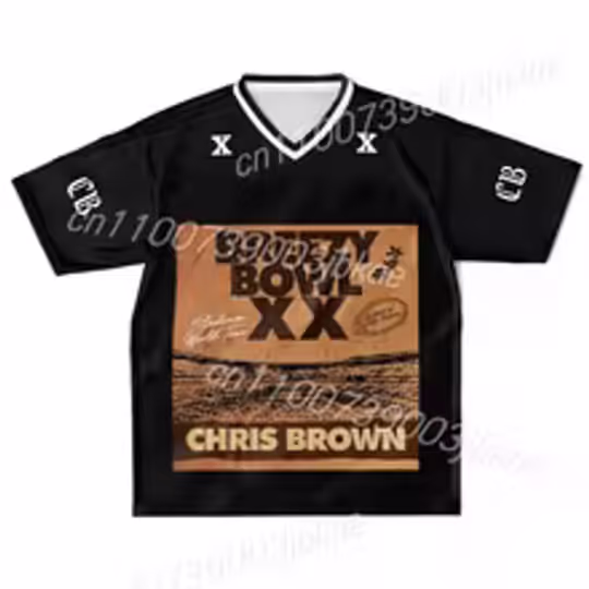 Discover Chris Brown Breezy Football Jersey