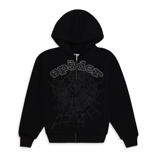 Discover Sp5der OG Web 3D Zip Hoodie