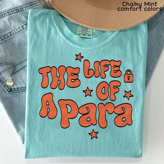 Discover The Life of a Para Shirt, Showgirl Glitter Shirt