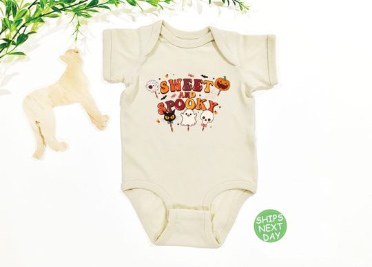 Discover Halloween Sweet and Spooky Baby Baby Onesie