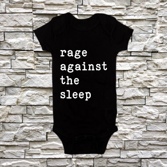 Discover Rage Against the Sleep Heavy Baby Onesie