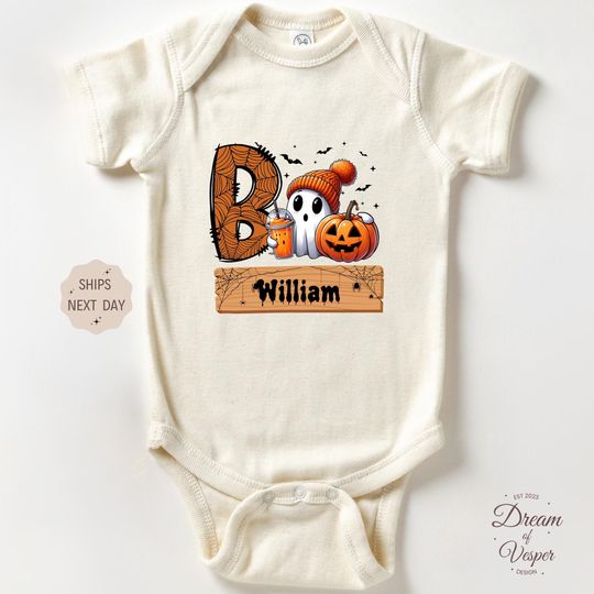 Discover Personalized Halloween Baby Onesie, Halloween