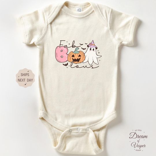 Discover Fab Lous Onesie - Halloween Baby Onesie - Little Baby Onesie