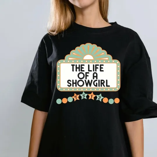 Discover The Life of a Showgirl T-Shirt, Taylor’s Version Swift Merch, Cute Album Gift