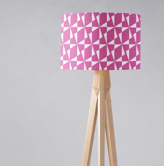 Discover Pink Lampshade, Bright Lampshade, Large Lampshade, Floor Lamp Shade