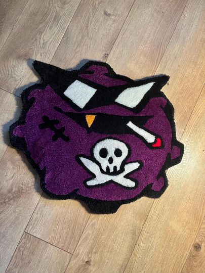 Discover Koffing Smoke Inspired Rug