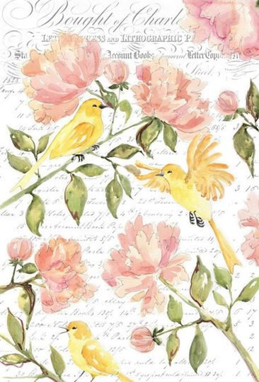 Discover ROYCYCLED Decoupage Paper, Spring Tissue Papers