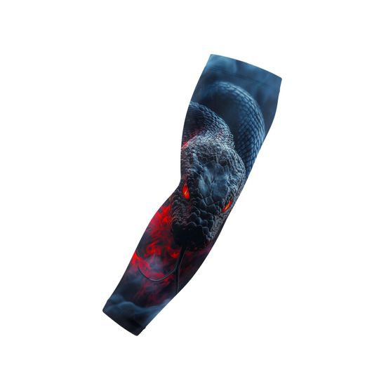 Discover Black Mamba Arm Sleeve | Snake Design Sports Sleeve