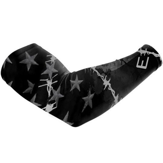 Discover Barbed Wire USA Flag Arm Sleeve