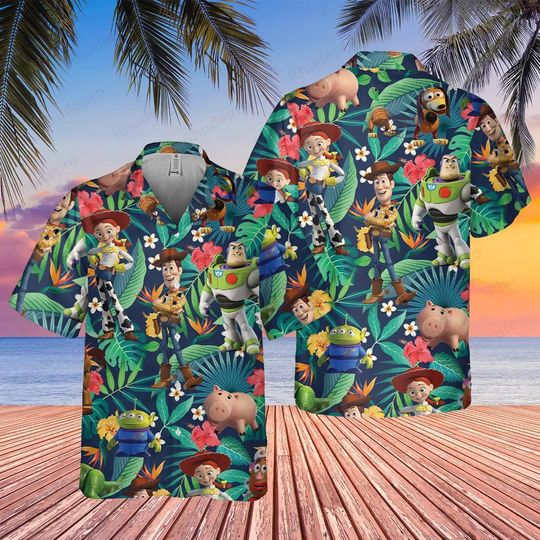 Discover Disneyyy 2025 toy stories Hawaiian Shirt