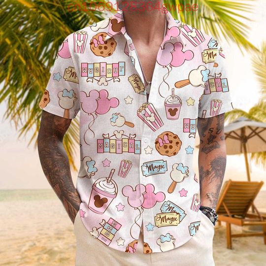 Discover Disneyyy Minniee Family Hawaiian Shirts