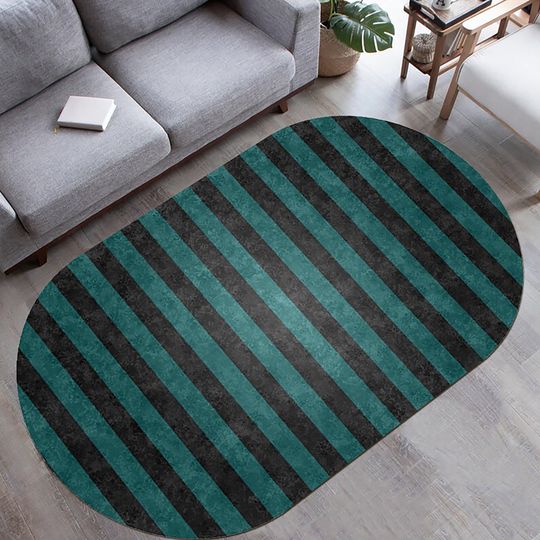 Discover Stick Rug,Green Rug,Shaped Rug,Abstract Area Rug,Oval Rug,Home Decor Rug,Decoracin Del Hogar,Rugs for Living Room,Non Slip Rug,Home Gift