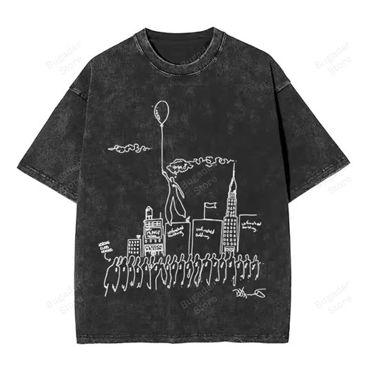 Discover Hurry Up Tomorrow The Weeknded Wash Shirt