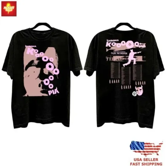 Discover New Apparel Chromakopia Tyler The Creator tour merch 2025 Shirt