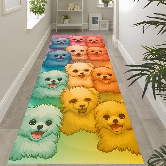 Discover Cute Puppy Runner Rug