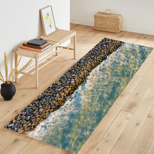 Discover Beach Rug, Beach Runner Rug,