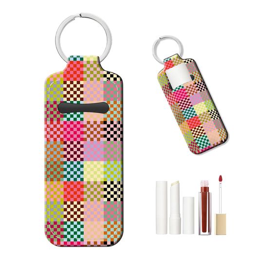 Discover Lip Balm Keychain Holder - Stocking Stuffer Gift for Women