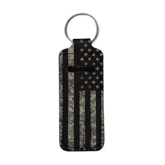 Discover Chapstick Holder Keychain Clip-on Sleeve Chapstick Pouch Lip Balm Holder