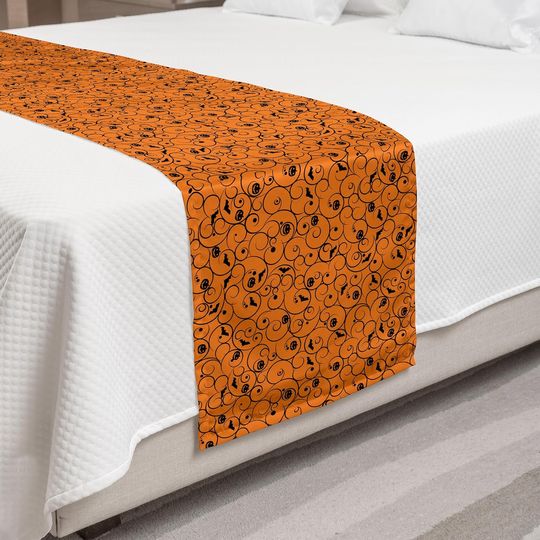 Discover Lunarable Halloween Bed Runner
