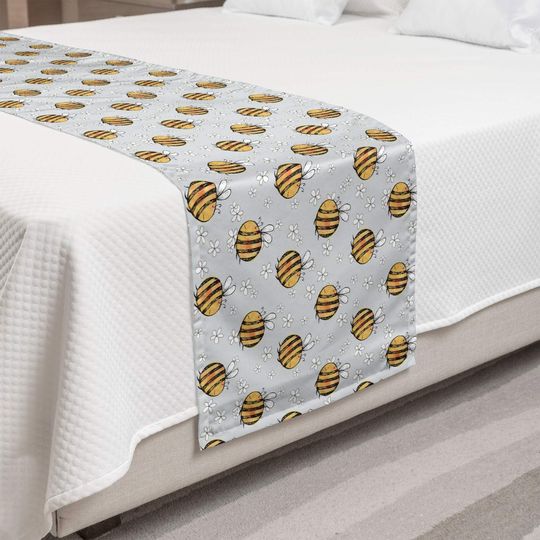 Discover Honey Bee Bed Runner