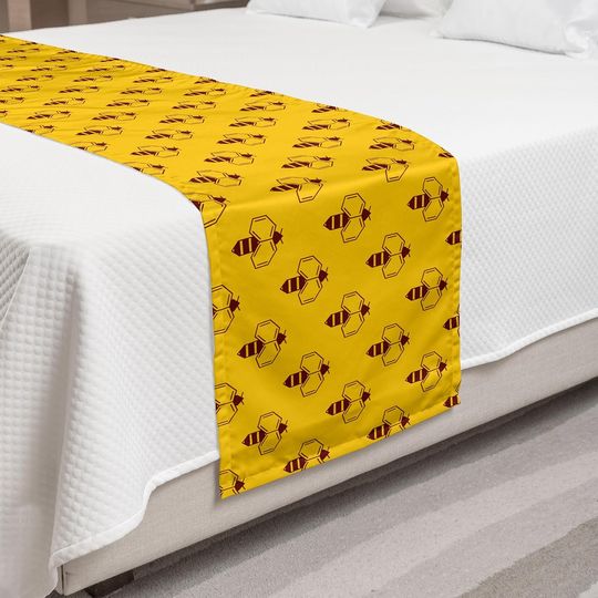 Discover Ambesonne Bee Bed Runner